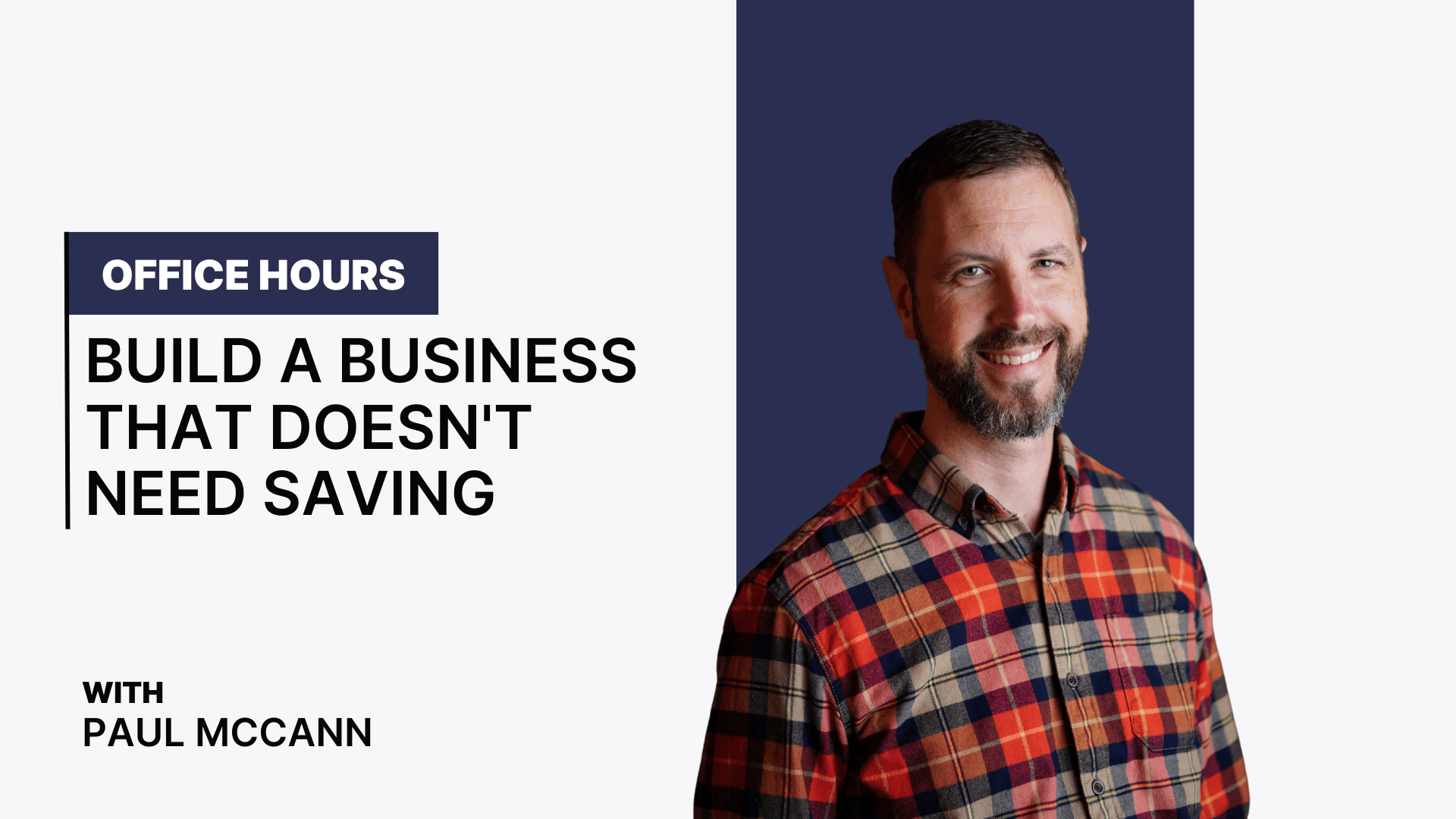 Build a Business That Doesn't Need Saving | MSP Finance Systems with Red Earth CPA