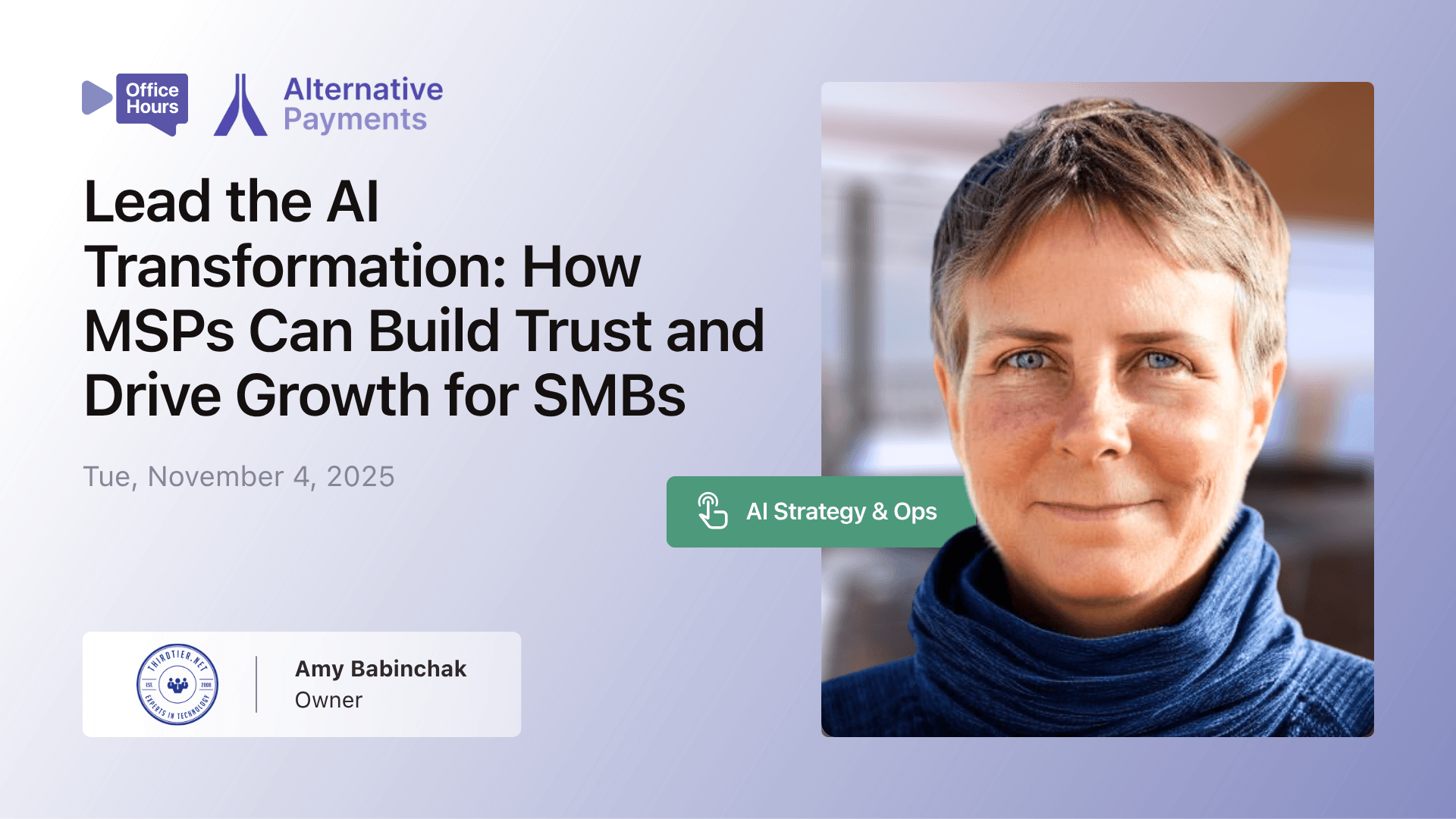 Lead the AI Transformation: How MSPs Can Build Trust and Drive Growth for SMBs
