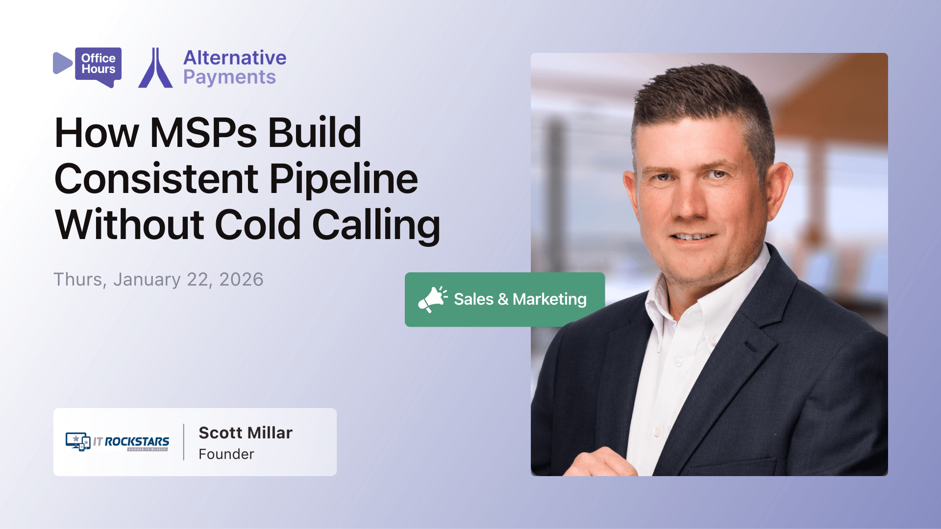 How MSPs Build Consistent Pipeline Without Cold Calling